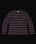 BLACK PLUM STRIPED LONGSLEEVE