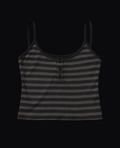 GREY STRIPED TANK TOP
