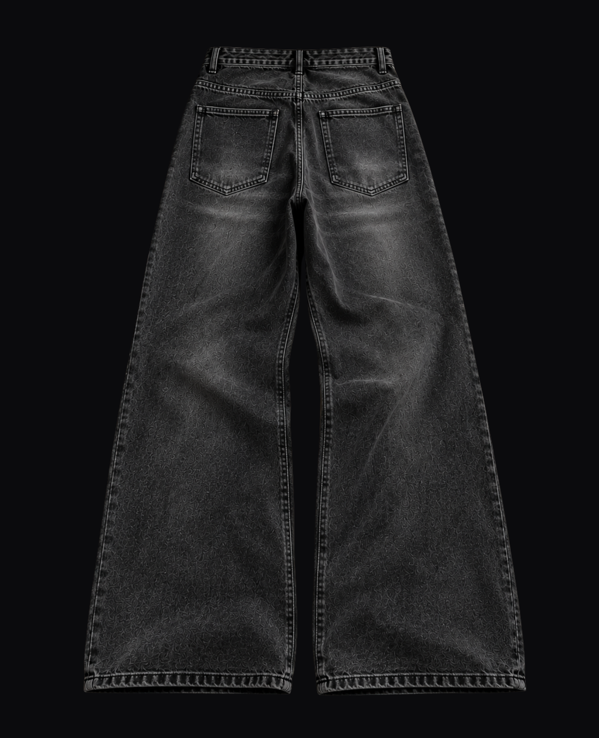 GREY STUDDED SIDE DETAIL JEANS