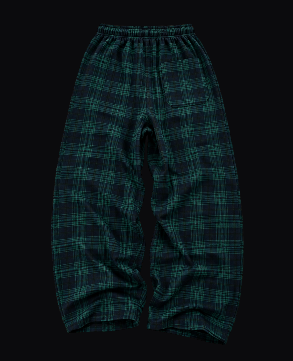 GREEN CHECKERED SLEEP PANTS