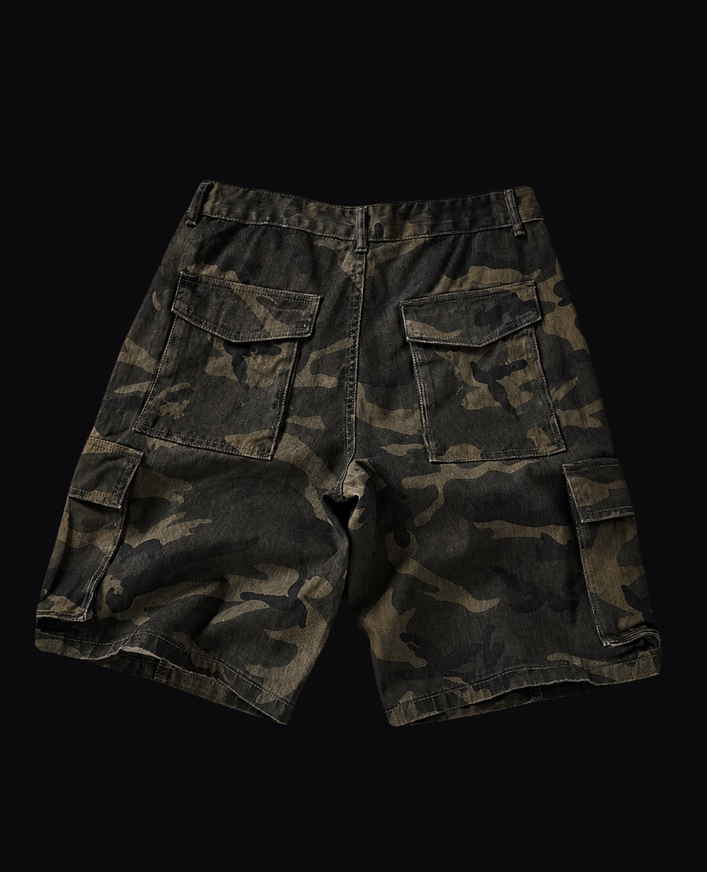 CAMO CARGO SHORTS